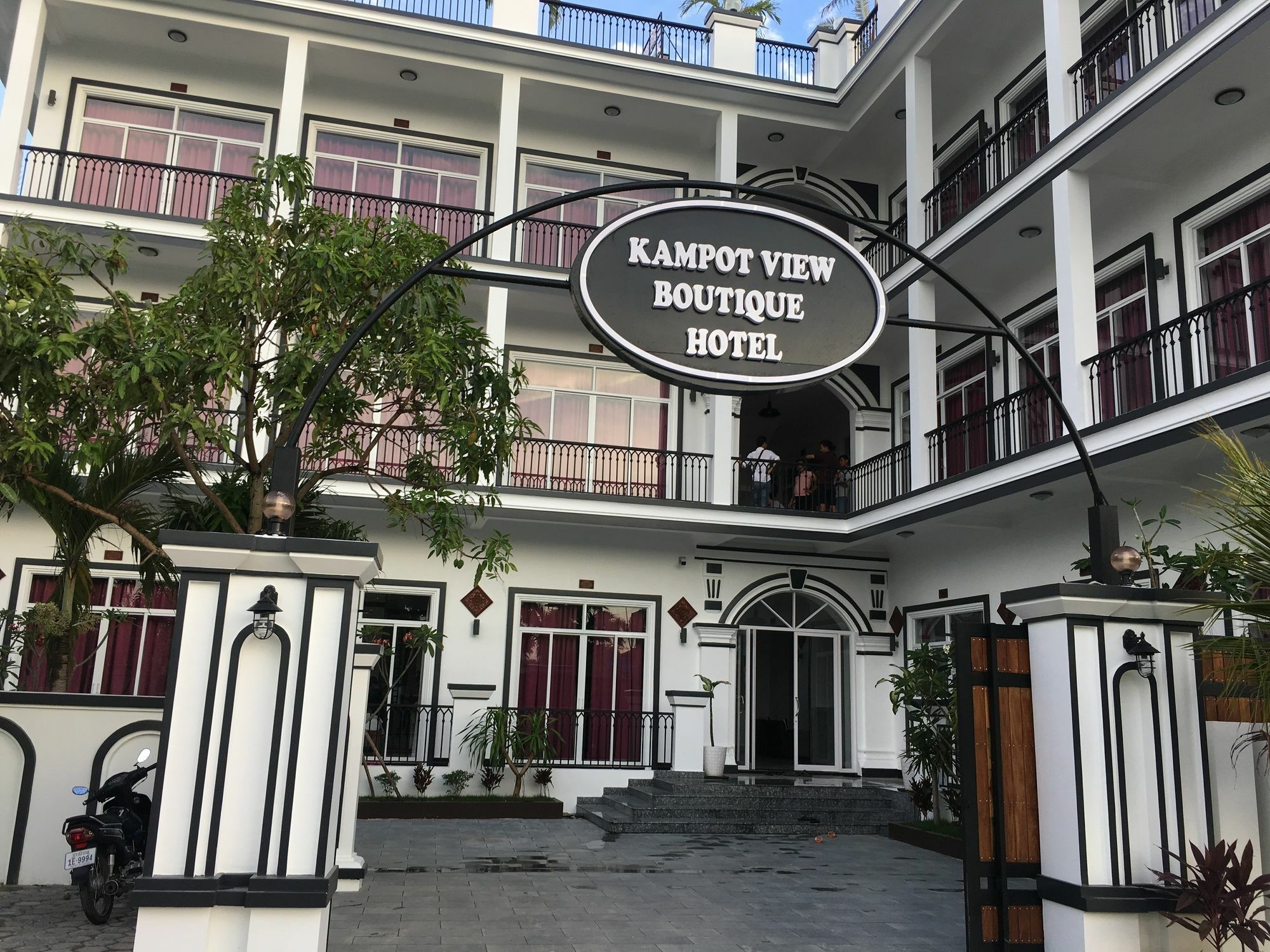 Hotel Kampot View Boutique Exterior foto